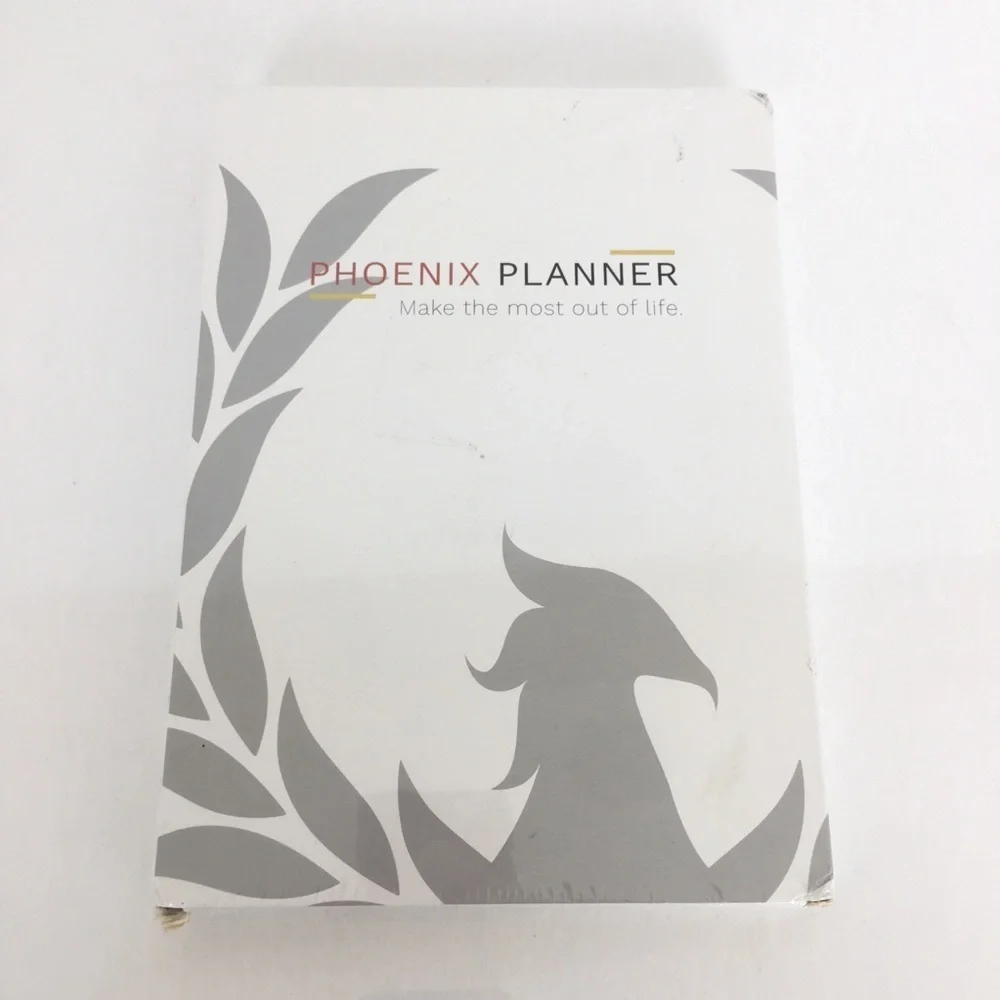 Phoenix Planner Best Daily Journal Goal Planner Organizer NEW Factory Sealed